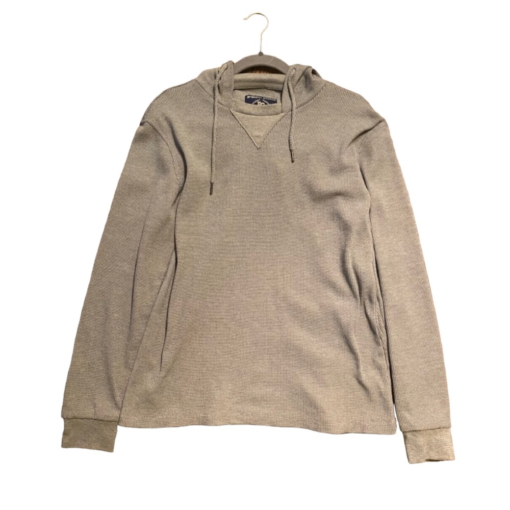 Men's Gray Hoodie Sweatshirt